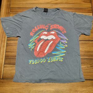 Day SS Dark Grey Tee The Rolling Stones "Voodoo Lounge" - Size Small
